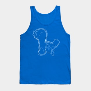 Big Arbor Vitae Lake (white) Tank Top